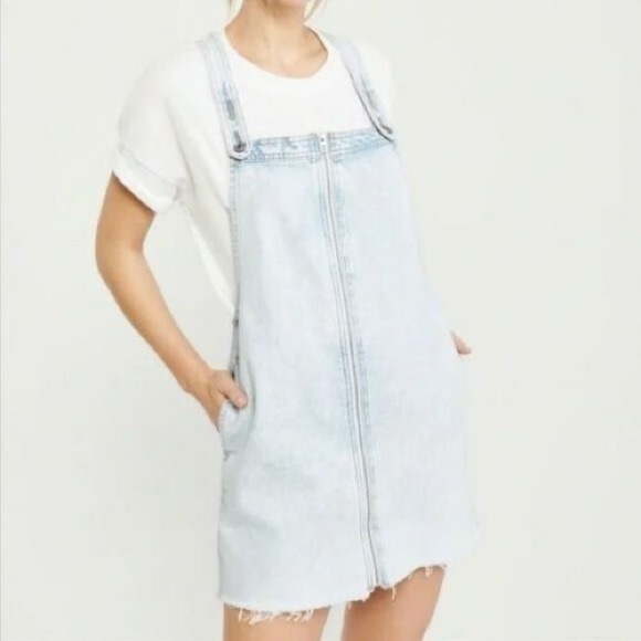 Abercrombie Denim Overall Dress - Picture 1 of 4